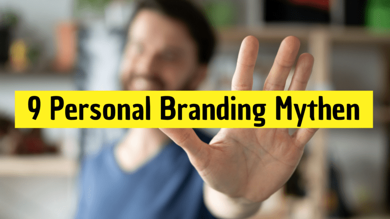 Personal Branding Mythen