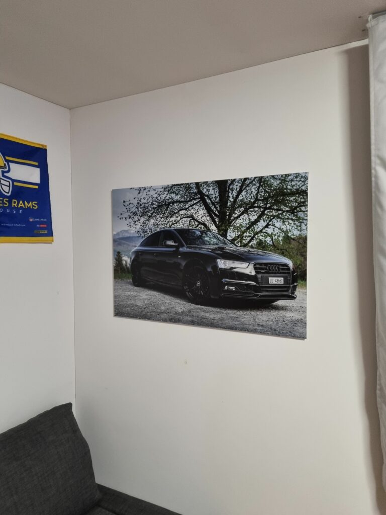 Fotos als Leinwand verwenden